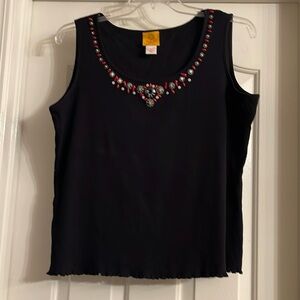 Ruby Rd woman sleeveless shirt, size 1X